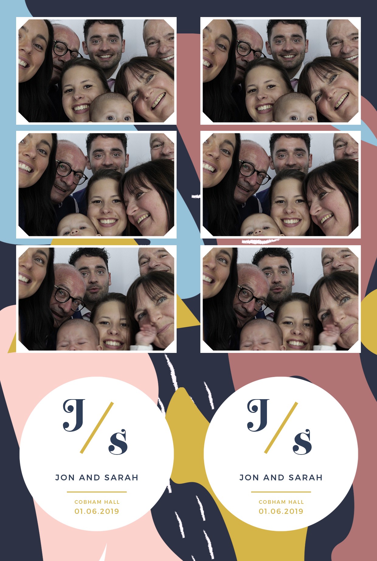 Jon and Sarah’s Wedding | View more photos from the event at gallery.myphotoboothexperience.co.uk/u/MyPhotoBoothExperienceLtd/Jon-and-Sarah’s-Wedding